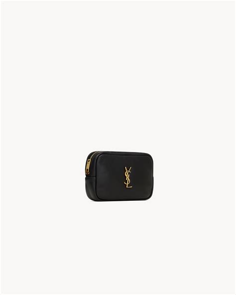 saint laurent baby cosmetic pouch.